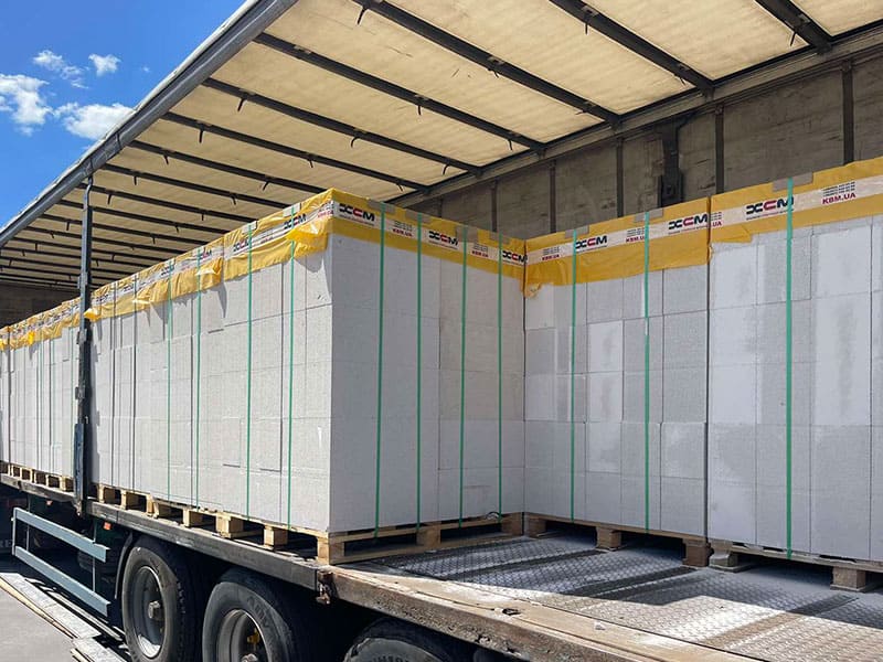 Доставка газоблоку Київ