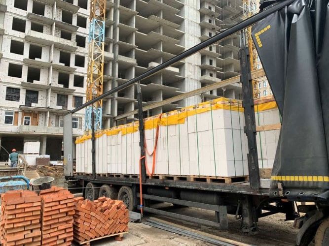 Наш газоблок на об'єкті, фото 1